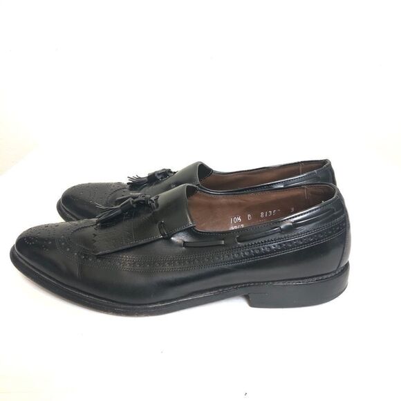 Allen Edmonds Arlington Black Leather Loafers 10.5 - Picture 3 of 7